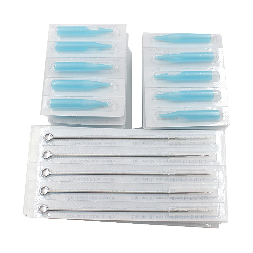 50 шт. одноразовые тату иглы 5 RL и 100 шт./лот|tattoo needles|disposable tattoo needles5 rl |