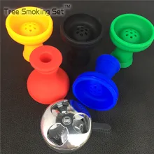 1 шт. курительные металлические щипцы для кальяна чаша 1 шт. силиконовая чаша держатель для угля головка угольная горелка газовая зажигалка аксессуары для кальяна