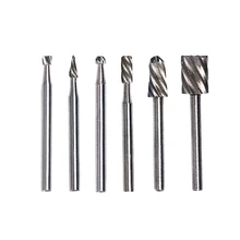 6PCS Mini Drill Bits for Dremel Accessories HSS for Dremel Rotary Tool Burr Set for Dremel Tools Woodworking Carving Tool Kit 6PCS Mini Drill Bits for Dremel Accessories HSS for Dremel Rotary Tool Burr Set for Dremel Tools Woodworking Carving Tool Kit