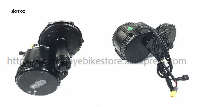 Best Bafang BBS02 BBS01 36V 350W Mid Drive Motor 8fun BBS02 Bicycle Electric Bike Conversion Kits 750C eBike Display 2