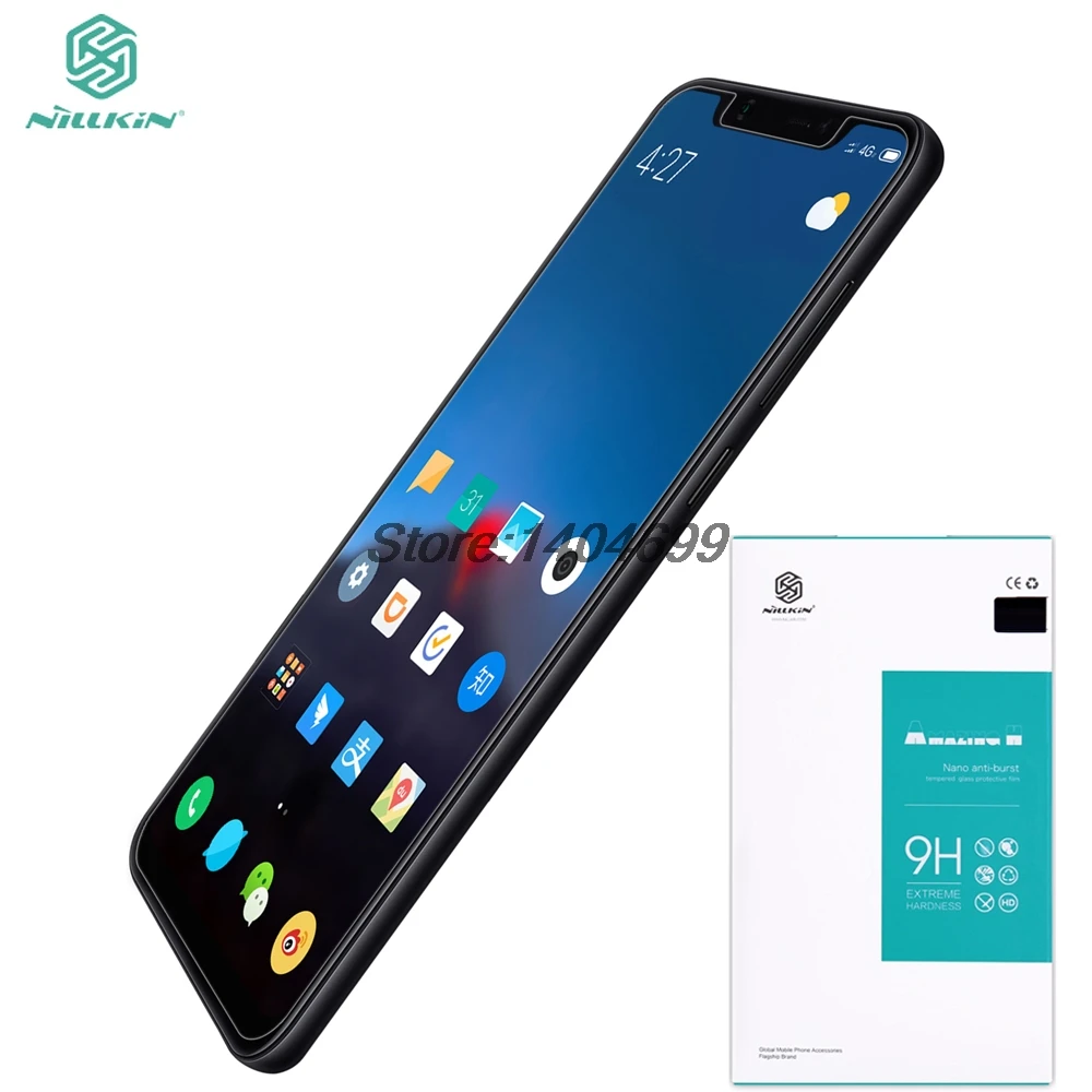 

Screen Protector For Xiaomi Mi8 Glass Mi8 Explorer Edition Tempered Glass Nillkin Amazing H Anti-Explosion Glass For Xiaomi Mi8