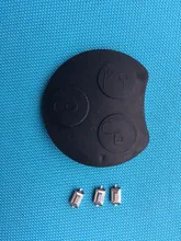 1pc de nova substituição 3 botão do carro remoto fob chave escudo para mercedes smart roadster fortwo coupe 3 botão escudo