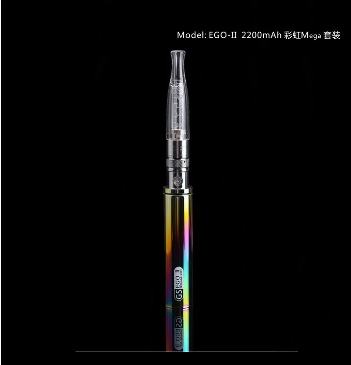 GreenSound Rainbow 2200 мАч GS eGo II Mega Starter kit электронная сигарета набор переменное
