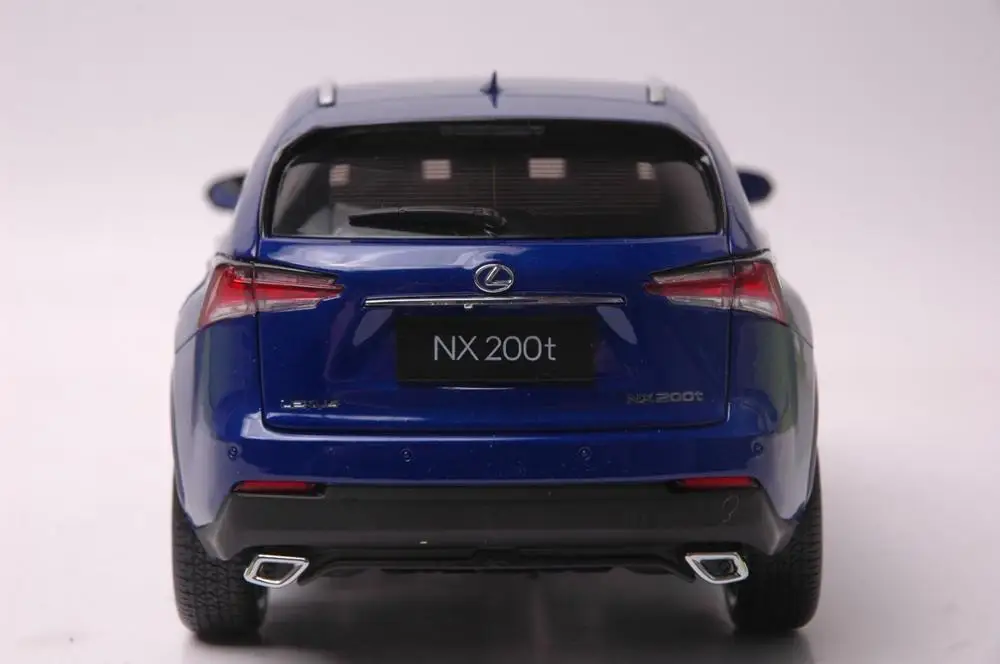 1:18 литье под давлением модель для Lexus NX 200t синий внедорожник Игрушечная машина из сплава миниатюрная коллекция подарок NX200t NX200