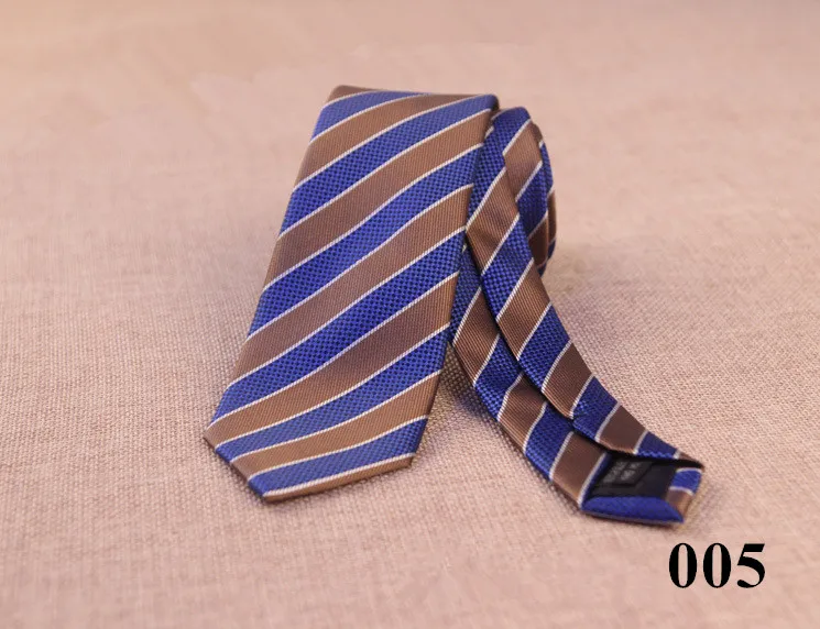 1200 иглы 6 см мужские Галстуки Новые мужские модные галстуки в горошек жаккардовый тонкий галстук деловой красный синий галстук для мужчин аксессуары - Цвет: 005