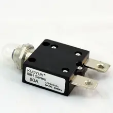 24 В 60a kuoyuh автоматический выключатель питания Коляске Мобильности Скутер автоматический выключатель сброс коммутатора