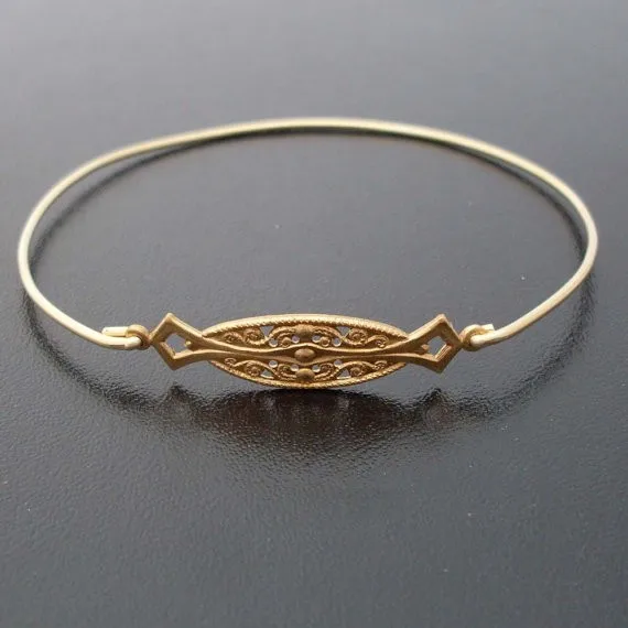 Античный выдолбленный геометрический узор золотистая латунь проволочные браслеты, браслеты женские pulsera Бразильский YPQ0144