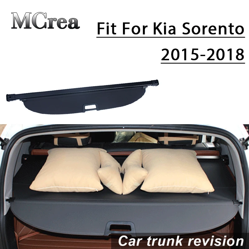 1 комплект защитный коврик для багажника Kia Sorento 2015 2016 2017 2018|Задние багажники и