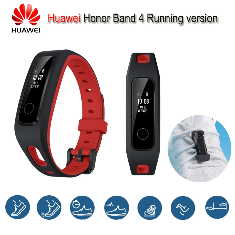 Оригинальный Смарт браслет Huawei Honor Band 4 версия для бега с застежкой обуви Land Impact