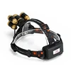 Anjoet – lampe frontale CREE à 5 LED XML T6 + 4 x XPE, lumière frontale Zoomable, lumière d'urgence pour camping randonnée pêche extérieur, 20000 Lumens ► Photo 3/6