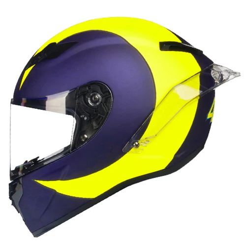 Moto rcycle шлем Полнолицевой шлем гоночный шлем каск moto Sport DOT approved Casco de moto cross Off Road Touring - Цвет: 6