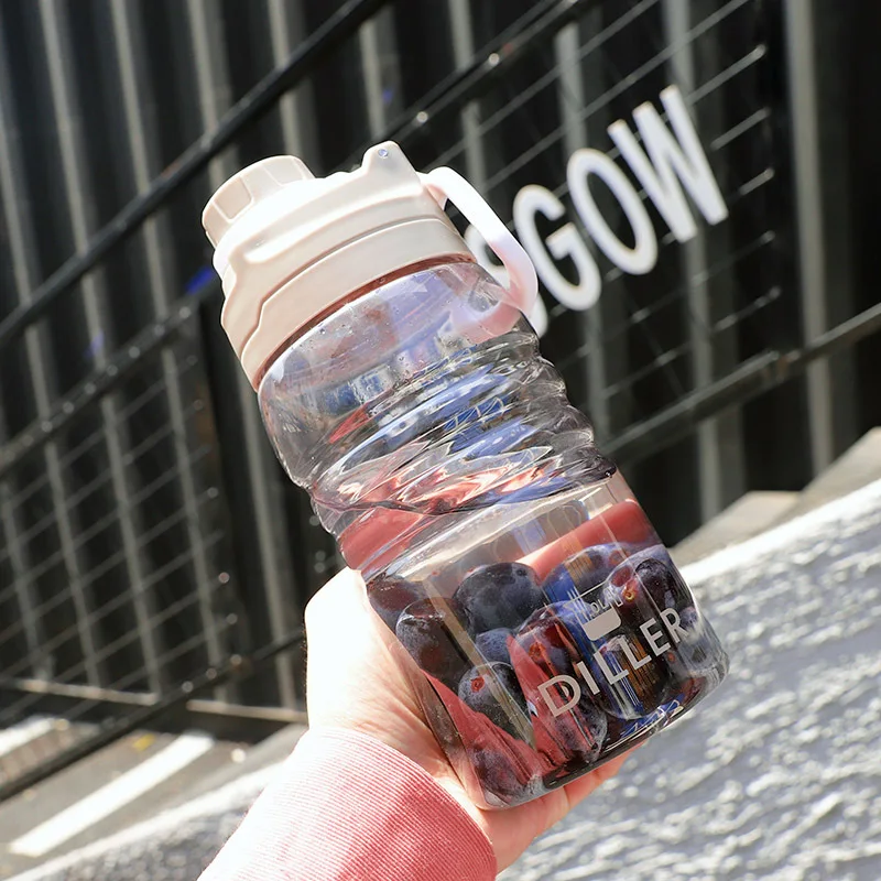 

1L 1.5L 2L Large Capacity Water Bottles for Outdoor Exercises Sports such as Basketball Soccer Running Climbing Sports Cup