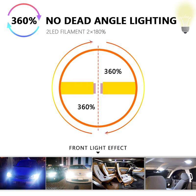 2x автомобиль светодиодный новые W5W led T10 cob стекло автомобиля светильник со светодиодными нитями на авто автомобилей Чтение купольная лампа DRL стайлинга автомобилей 12v