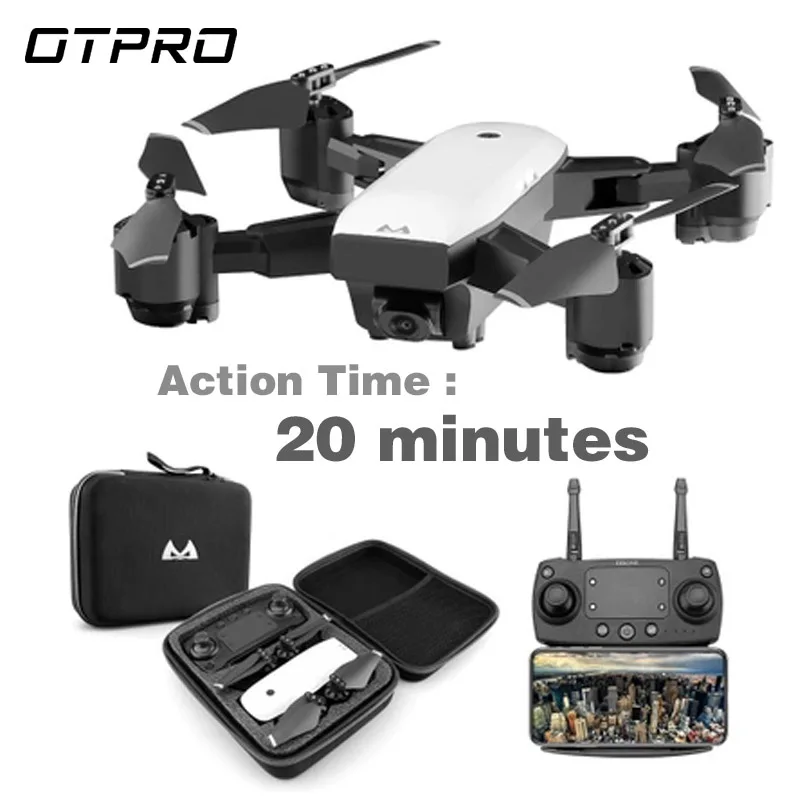 OTPRO s20 FPV Дрон с 720P 1080P широкоугольная WiFi камера HD складной RC Мини Квадрокоптер Вертолет VS XS809HW E58 X12 M69 Дрон
