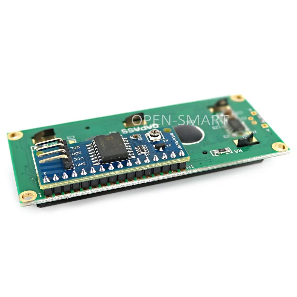 OPEN SMART 3 в I2C / IIC LCD 1602 синий модуль дисплея бортовой потенциометр регулировки