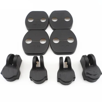 

8 Pieces Car Door Lock Decoration Door Car Covers Door Stopper Guard Cover for Nissan X-trail SUNNY TIIDA LIVINA TEANA Murano