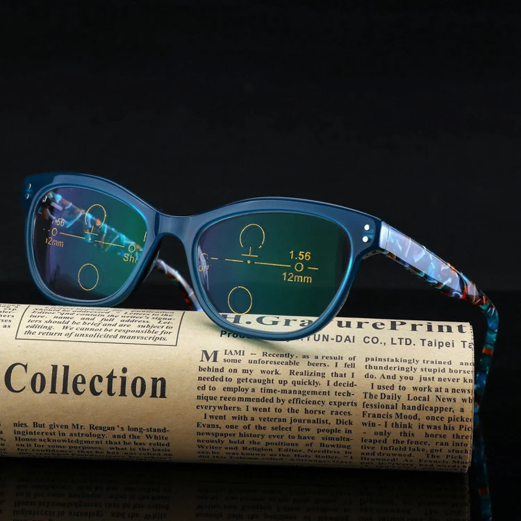 

Photochromic + Progressive Multifocal Multifocus Reading Glasses Transition Sunglasses Women Eyewear Hyperopia Presbyopia Reader