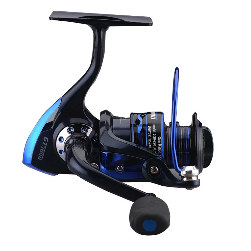 

Carp Fishing Reel Spinning Reel High Speed 4.1:1 6BB 13Ball Bearings Left/Right LJ9000 Sea Fishing Wheel Metal Pesca