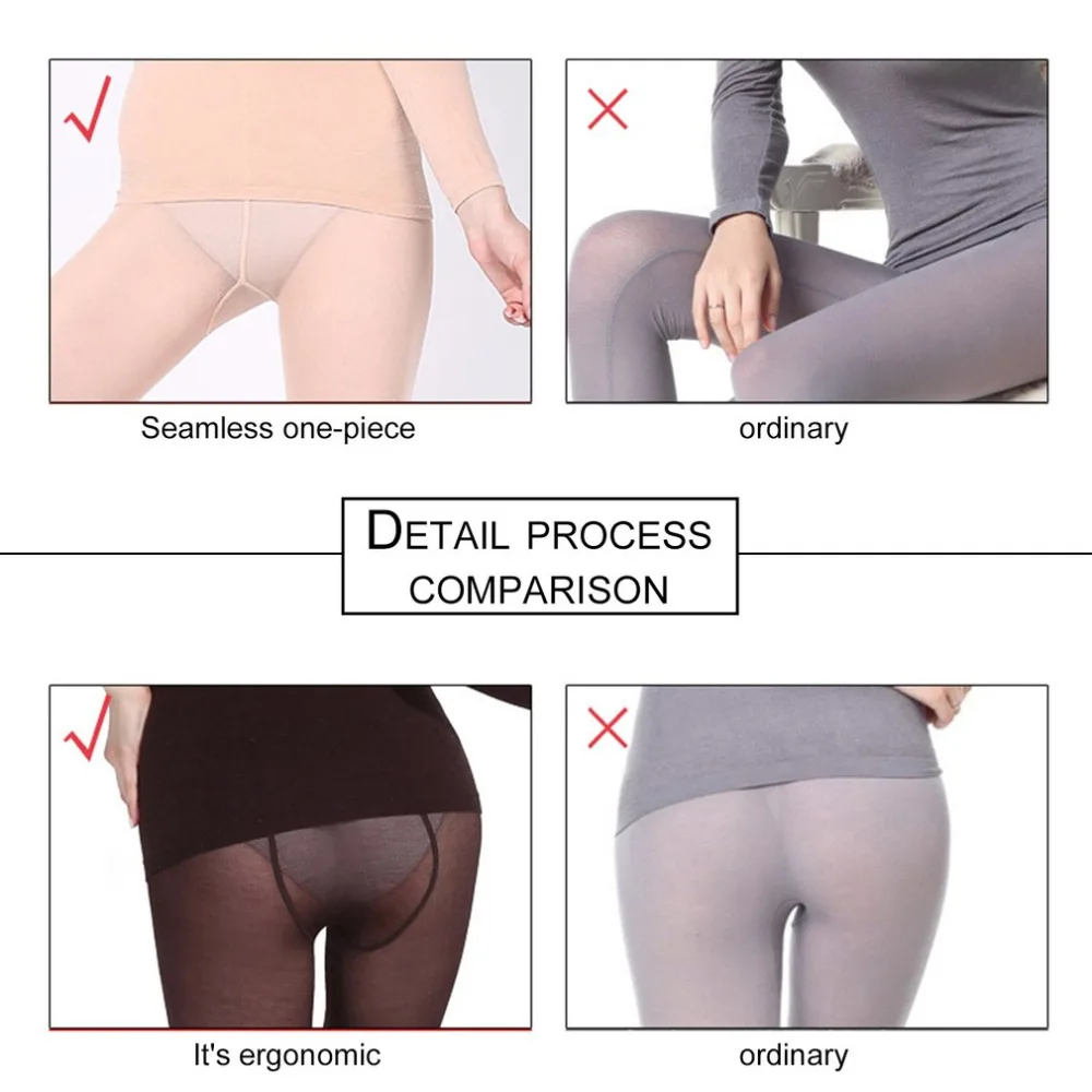 Women Thermal Underwear Sets 37 Degree Constant Temperature Long Johns Super Elastic Ultrathin Heat-generating healthy sleep HOT