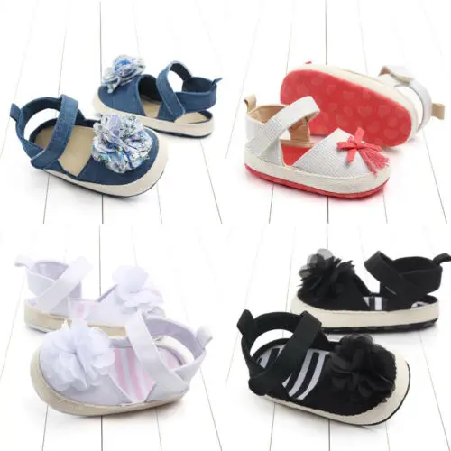 Лето Neugeborenes kind syauglingsbaby-myadchen-nette bluumen-Sandale-Sommerkrippe-Schuhe