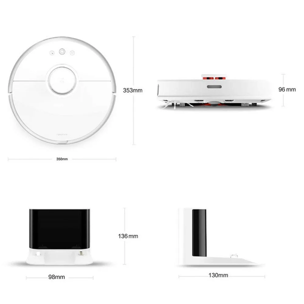 Крепление для спортивной камеры Xiao mi S50 mi робот-пылесос 2 для дома автоматическая машина для уборки пыли стерилизовать приложение Smart планируется пылесос робот для мытья полов