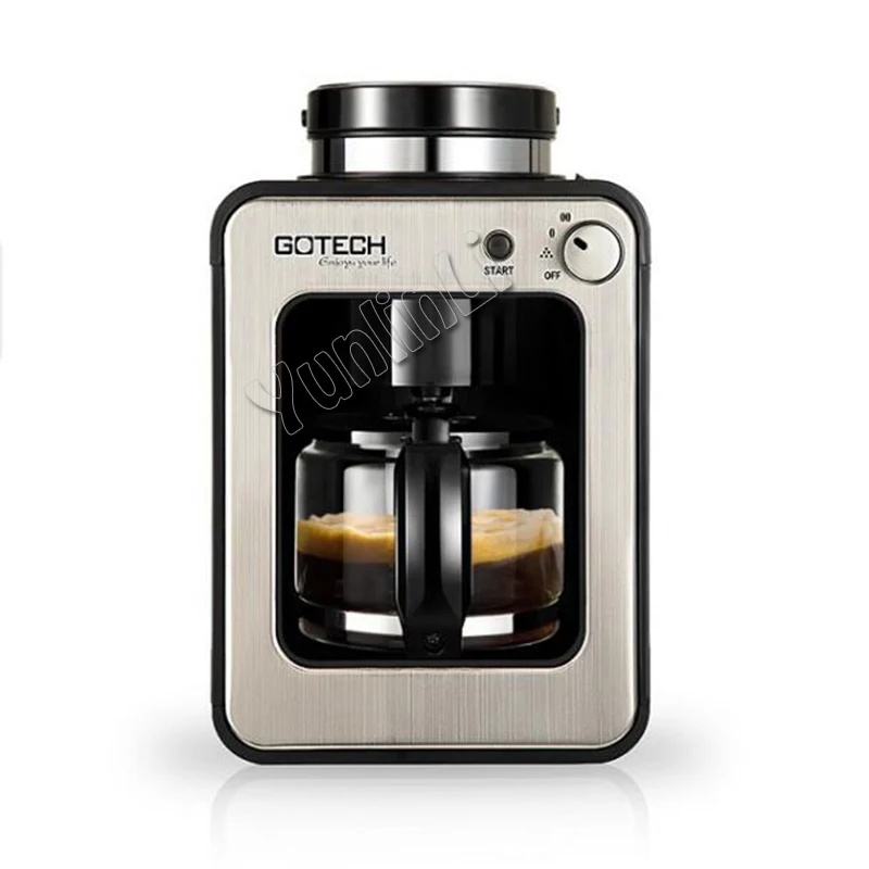 

1pc Full Automatic Coffee Machine Home / Business New Generation Intelligent Induction Grinder CM6686A