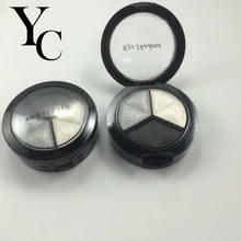Yansh Smoky cosmetic set 3 colors professional natural glitter eyeshadow makeup eye shadow palette Naked Nude
