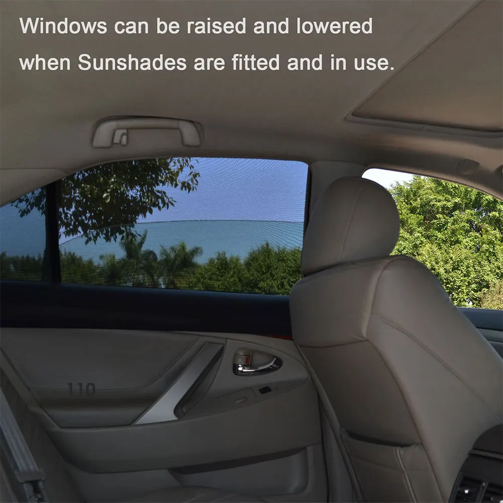 Vehemo 2шт 125*55 автомобильный солнцезащитный козырек УФ защитное стекло Чехлы для автомобиля прочный автомобильный Стайлинг