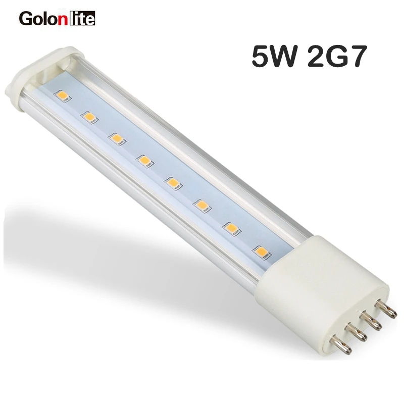 Golonlite g23 гнездо светодиодные лампы G23 пожалуйста Светодиодная лампа 8 Вт 7 5 4 3