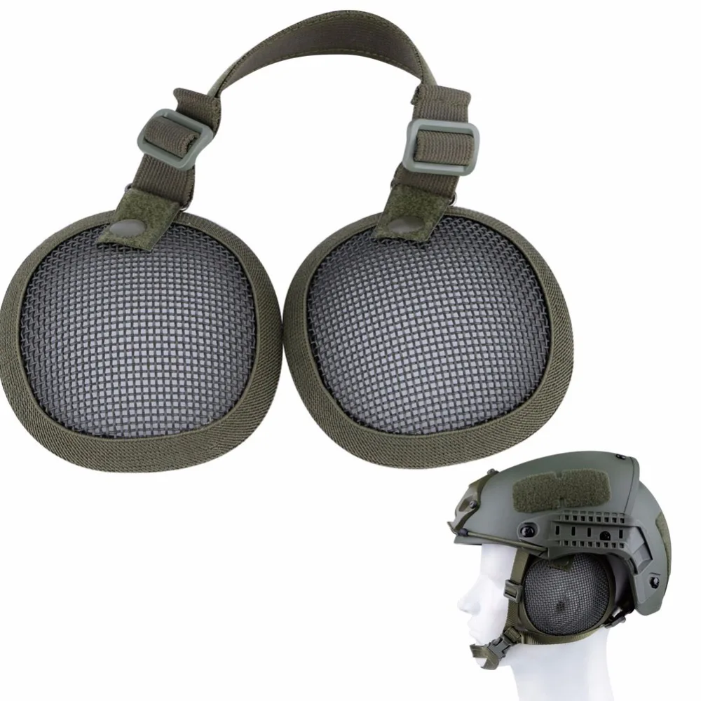 

WoSporT Tactical Paintball Accessories Steel Net Ear Protection Airsoft Outdoor Shooting