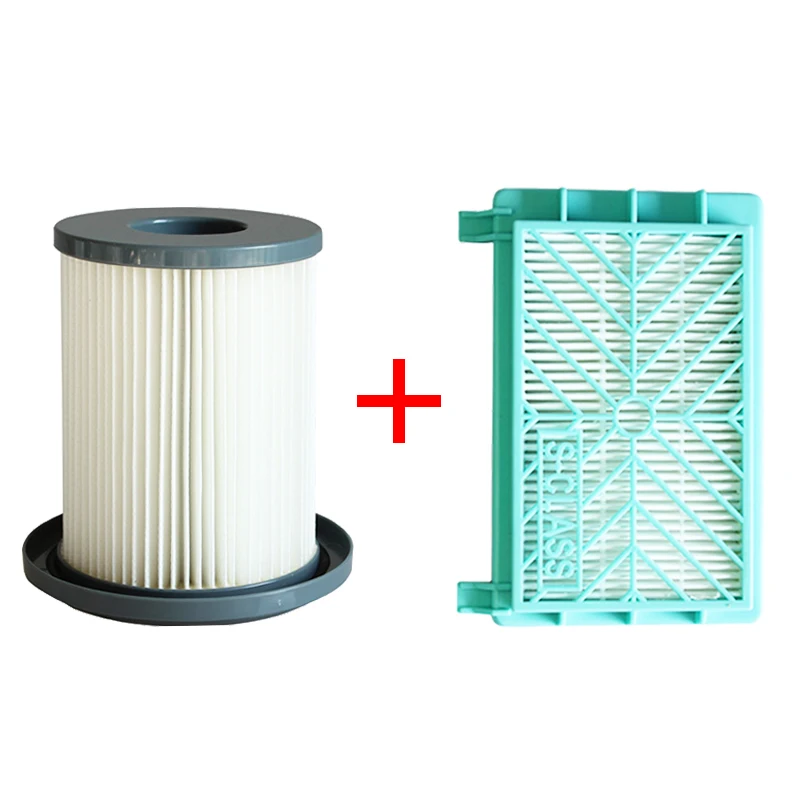 2 шт. Hepa фильтр для Philips FC8732 FC8734 FC8736 FC8738 FC8740 FC8748 Запчасти робота пылесоса запасные выхлопные фильтры|Запчасти