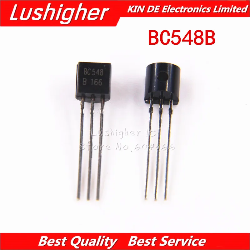 

100PCS BC548B TO92 BC548 TO-92 548B triode transistor New original free shipping
