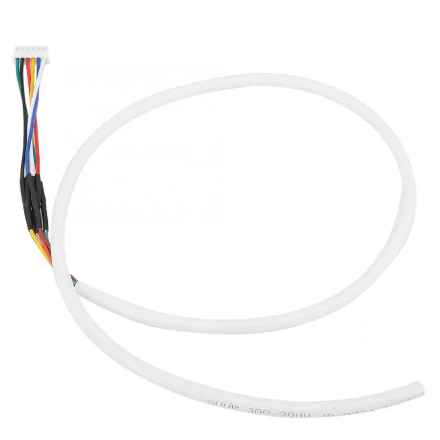 6 Core 30 м 0,5 мм квадратный метр круглый белый гибкий медный кабель для видео домофон системы
