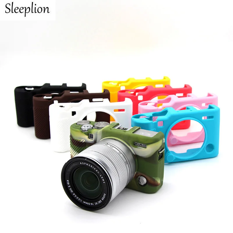 

Sleeplion Silicone Camera Video Bag Protective case Cover For Fuji Fujifilm XA3 XA-3 XA10 Soft Rubber Case