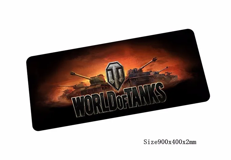 World of tanks коврик для мыши 90x40 см Коврик для мышь Notbook коврик для компьютерной с обработанным краем игровой коврик геймер к клавиатуре коврики для мыши