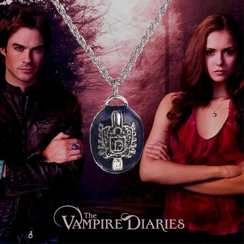 

2015 New Arrival Movie The Vampire Diaries Damon Necklace For Women
