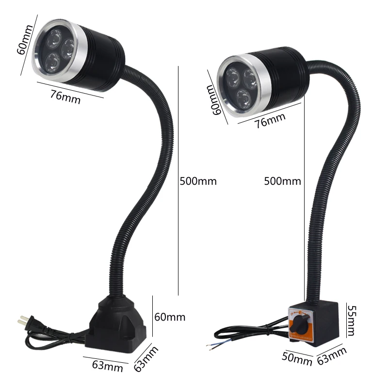  led Sewing Machine lamp garage light long arm Gooseneck Waterproof Strong Magnetic Numerical Contro - 32918828952