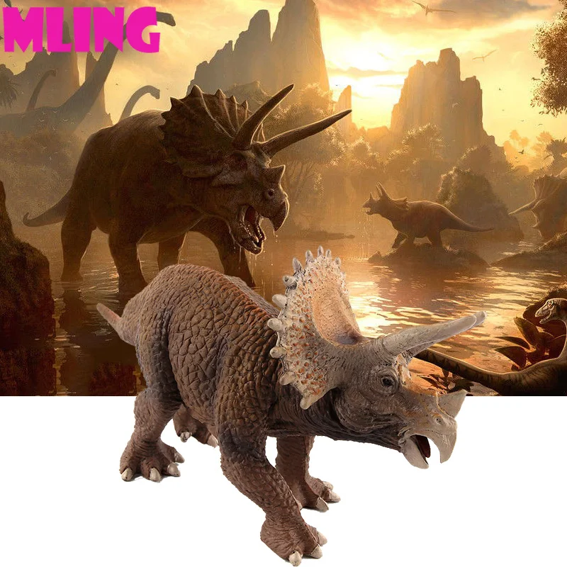 Herbivore Парк Юрского периода Динозавр Dinosaurio фигурки животных модель украшения