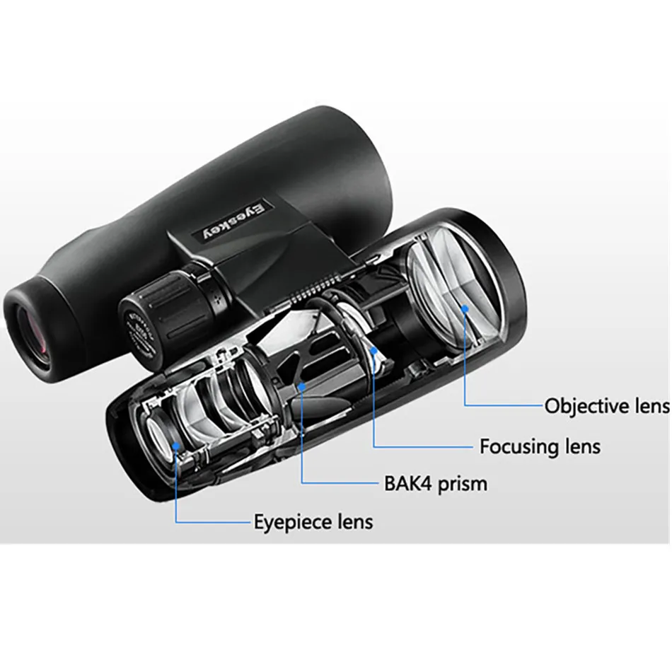 Eyeskey 8x56 HD бинокль Кемпинг Охота Bak4 призма телескоп оптика Водонепроницаемый