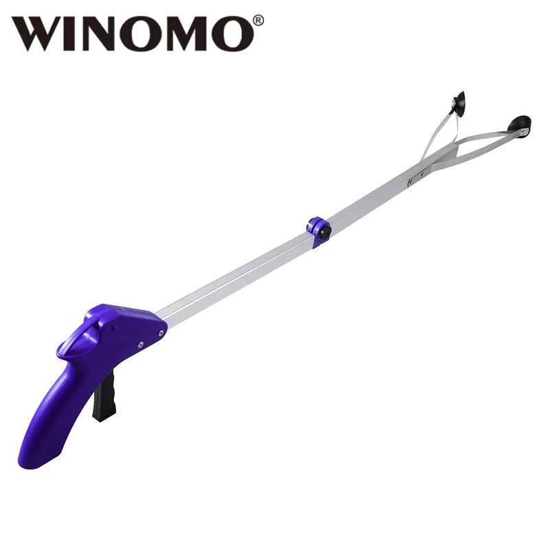 

WINOMO Foldable Pick Up Reaching Tools Claw-Reacher Grabber Suction Cup Grip Heavy Duty Mobility Aid Pick Up Tool for Garden