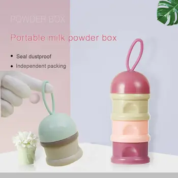 

Toddler Newborn Baby Milk Powder Dispenser Container Storage Formula Feeding Box Gift