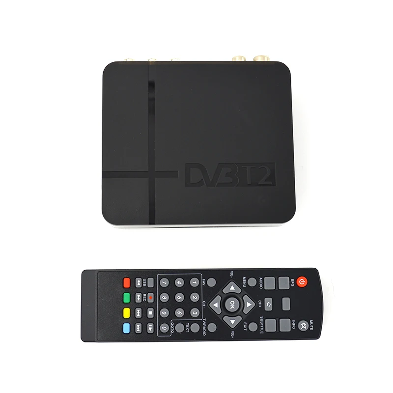 2016 Set - top box DVB T2 Tuner MPEG4 DVB-T2 HD Compatible With H.264 TV Receiver W/ RCA / HDMI PAL/NTSC for Europe THAILAND