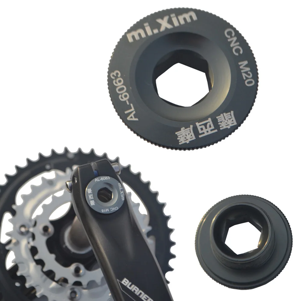 2 шт 18 мм/20 мм для SHIMANO PROWHEEL Cranket алюминиевый сплав Многоцветный MTB шатун горного