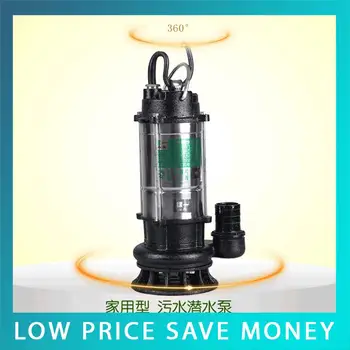 

220V Submersible Garden Water Pump 1800W Electric Water Pump Submersible Pump Low Pipe