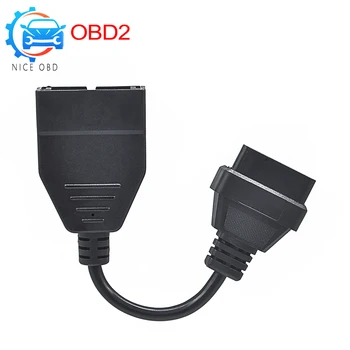 

12 PIN to 16Pin For G-M for D-aewoo Adapter OBD/OBD2 Connector Diagnostic tool 12pin to 16 pin Cable obd/obd 2 tools for the car