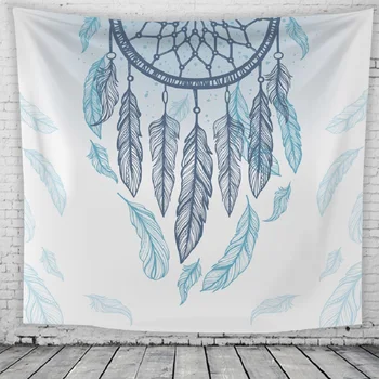 

WLIARLEO Indian Print Mandala Beach Blanket 3D Wall tapestry 100% Polyester mandala Hanging Decorative Lotus Tapiz pared