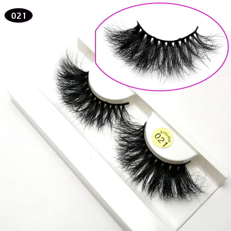 

1 Pair Eye Lashes Individual Eyelashes Lash lift Dramatic 25mm Lashes With Custom Packaging Your Own Logo Eyelash Box