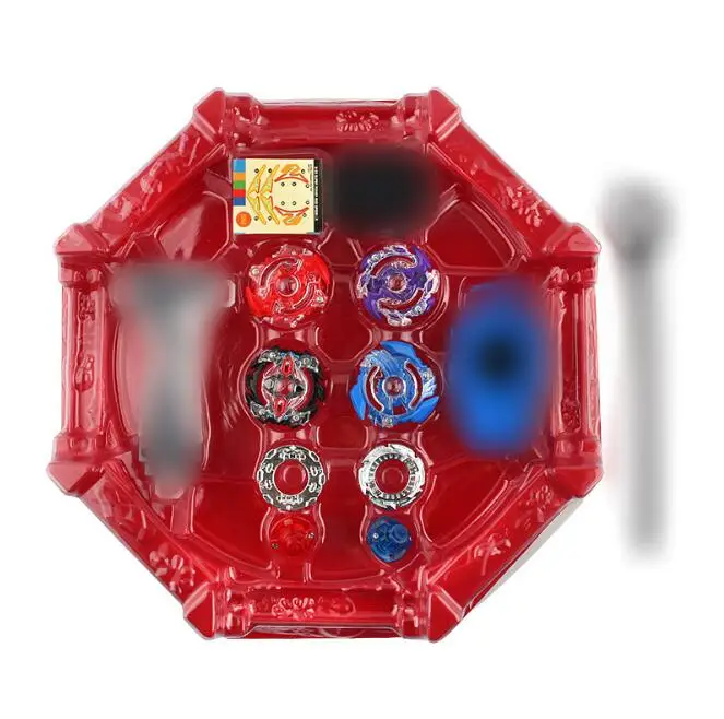 Spinning Top BB807D Set With Original Box 4pcs Metal Fusion