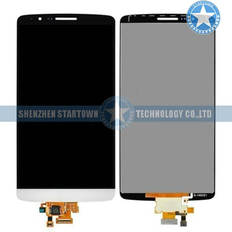 

Replacement Parts for LG G3 D850 D851 D855 VS985 LS990 LCD Digitizer+Touch Screen Assembly (White)