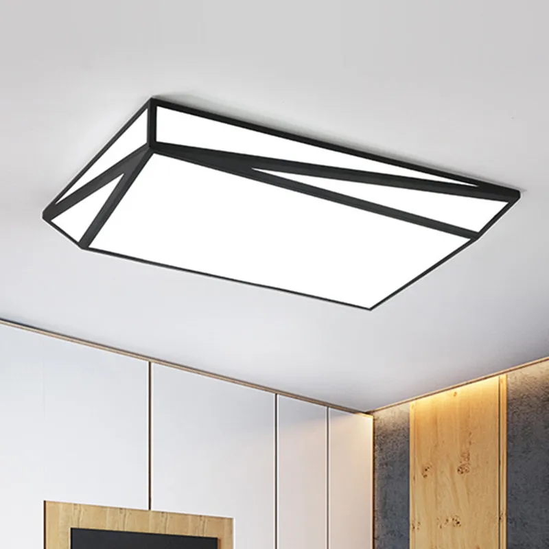 

New design Black/white LED Ceiling Light For Livingroom Dining Bedroom luminarias para teto Led Lights For Home Lighting Fixture